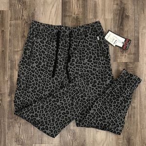 NWT cheetah print joggers